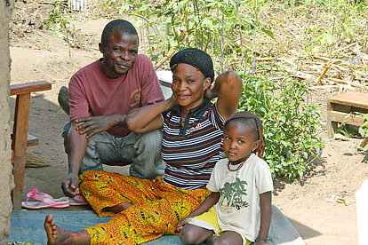 Eine Familie im Kongo Eine Familie im Kongo